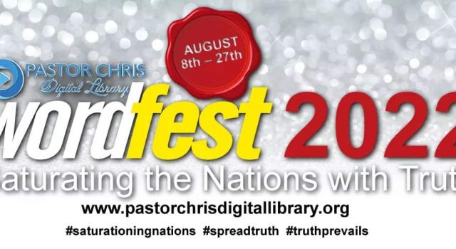 WordFest2022 Saturating The Nations With Truth