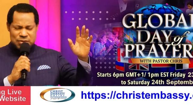 Global Day of Prayer with Pastor Chris