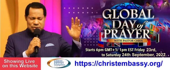 Global Day of Prayer with Pastor Chris