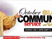 October 2022 Global Communion Service with Pastor Chris
