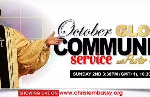 October 2022 Global Communion Service with Pastor Chris