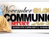 November 2022 Global Communion Service with Pastor Chris