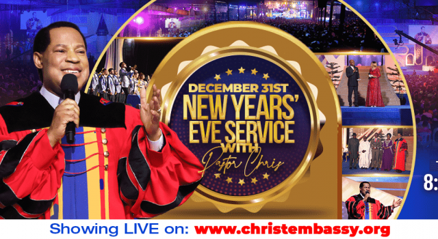 31st New Year’s Eve Service With Pastor Chris