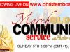 March 2023 Global Communion Service with Pastor Chris