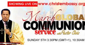 March 2023 Global Communion Service with Pastor Chris