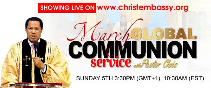 March 2023 Global Communion Service with Pastor Chris