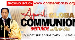 April 2023 Global Communion Service with Pastor Chris