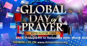 Global Day of Prayer with Pastor Chris
