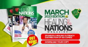 Healing To The Nations Magazine- March 2023