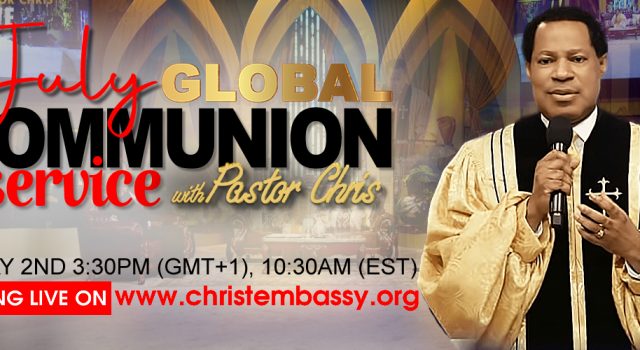 July 2023 Global Communion Service with Pastor Chris