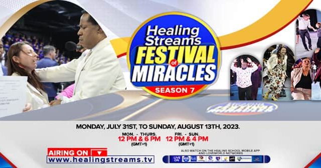 Healing Streams Festival Of Miracles