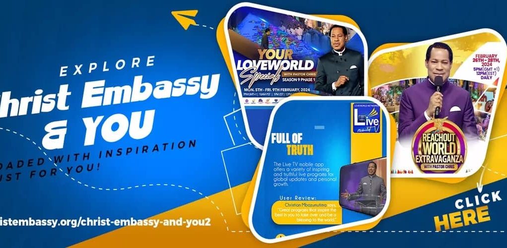 Christ Embassy & You