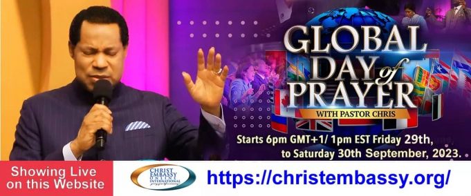 Global Day of Prayer with Pastor Chris