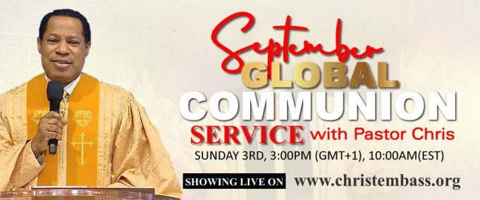 September 2023 Global Communion Service with Pastor Chris