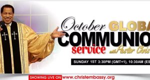October 2023 Global Communion Service with Pastor Chris
