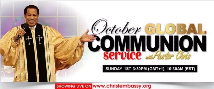 October 2023 Global Communion Service with Pastor Chris