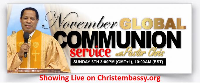 November 2023 Global Communion Service with Pastor Chris