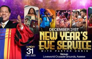 31st New Year’s Eve Service With Pastor Chris