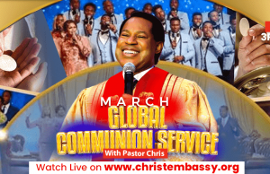 March 2024 Global Communion Service with Pastor Chris