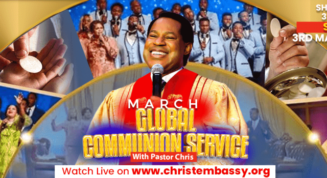 March 2024 Global Communion Service with Pastor Chris