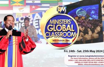 ISM Global Ministers Classroom With Pastor Chris