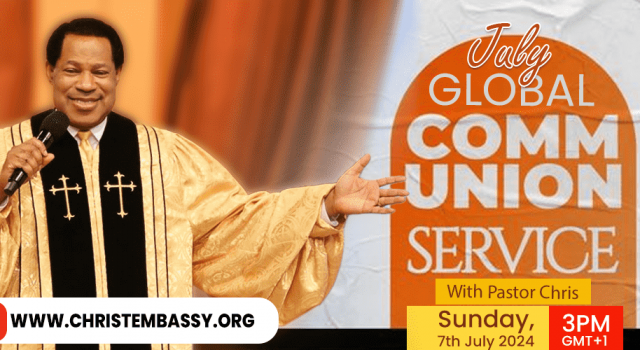 July 2024 Global Communion Service with Pastor Chris