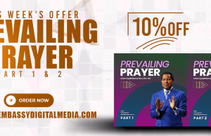 Get Prevailing Prayer by Pastor Chris today
