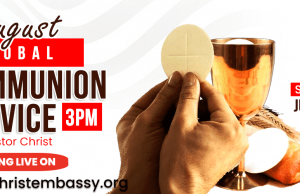 August 2024 Global Communion Service with Pastor Chris