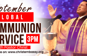 September 2024 Global Communion Service with Pastor Chris