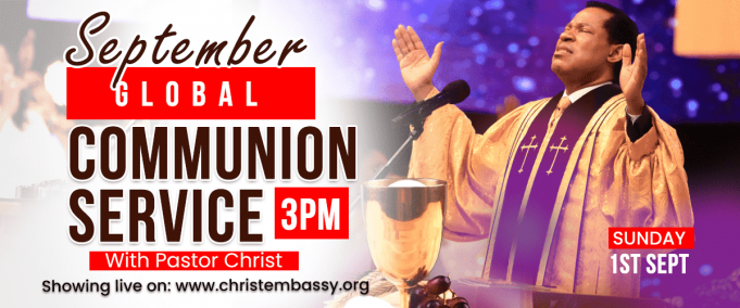 September 2024 Global Communion Service with Pastor Chris