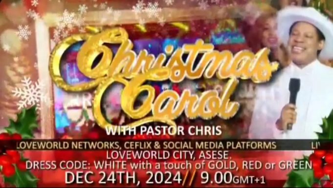 Christmas Carol With Pastor Chris