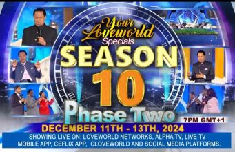 Your Loveworld Specials Season 10 Phase 2 With Pastor Chris