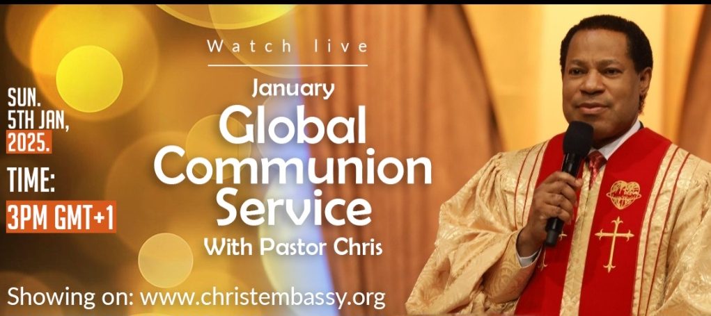 January 2025 Global Communion Service with Pastor Chris