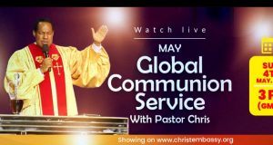 May 2025 Global Communion Service with Pastor Chris