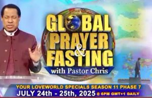 July Global Prayer And Fasting With Pastor Chris