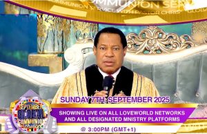 September 2025 Global Communion Service with Pastor Chris
