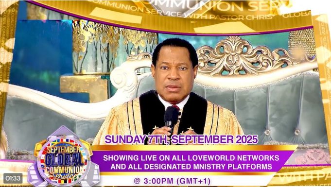 September 2025 Global Communion Service with Pastor Chris