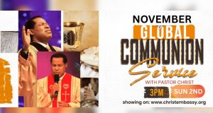 November 2025 Global Communion Service with Pastor Chris