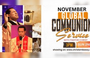 November 2025 Global Communion Service with Pastor Chris