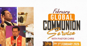 February 2026 Global Communion Service with Pastor Chris