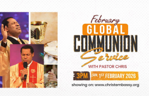 February 2026 Global Communion Service with Pastor Chris