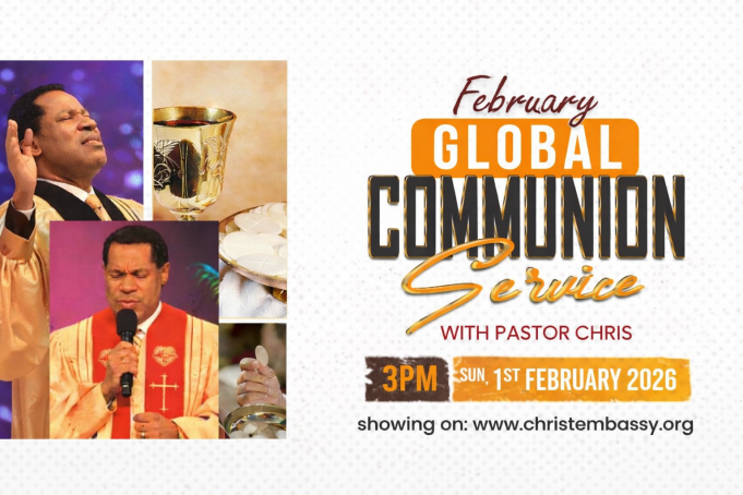 February 2026 Global Communion Service with Pastor Chris