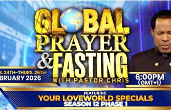 Global Prayer And Fasting With Pastor Chris